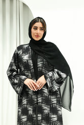 Nayla Abaya - Silver
